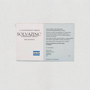 Solvazinc 90 Tablets